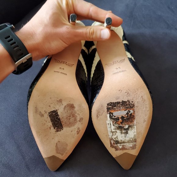 Rachel Roy Alta Patchwork Snake Pump - Picture 10 of 11